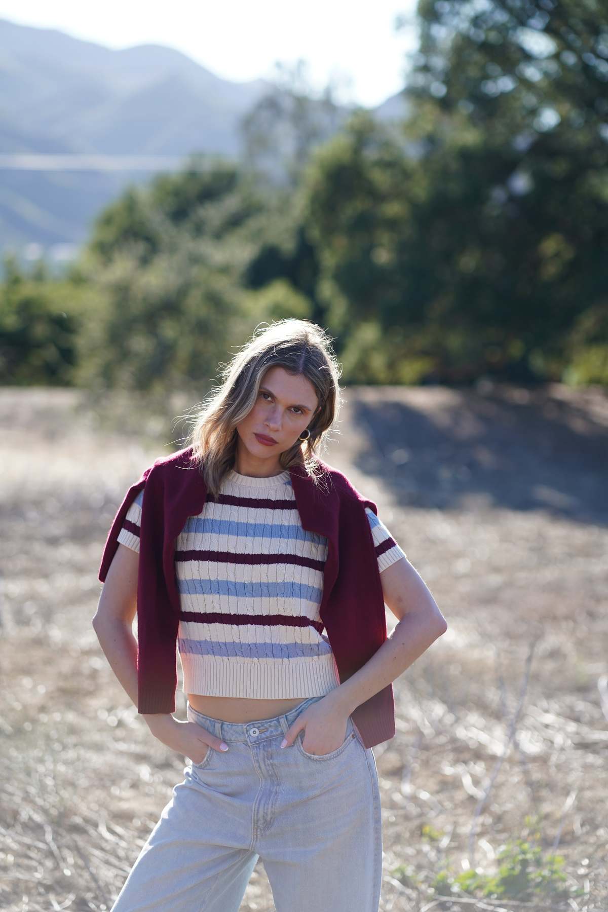 Nello June Letti Short Sleeve Crew Sweater - Image 4 of 5