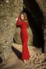 Nello June Luna Maxi Dress - Scarlet - Thumbnail 1