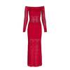 Nello June Luna Maxi Dress - Scarlet - Thumbnail 4