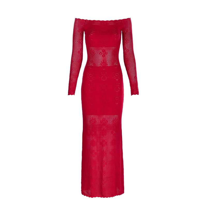 Nello June Luna Maxi Dress - Scarlet