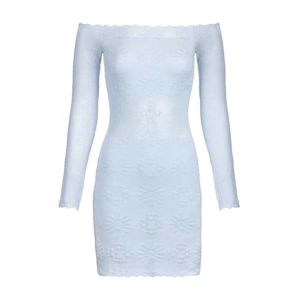 Nello June Luna Mini Dress - Ocean Mist