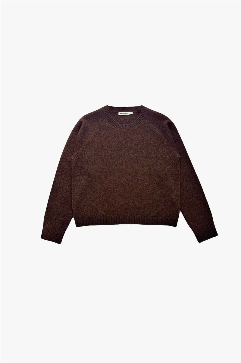 Nello June Nello Crewneck Sweater - Chocolate Brown