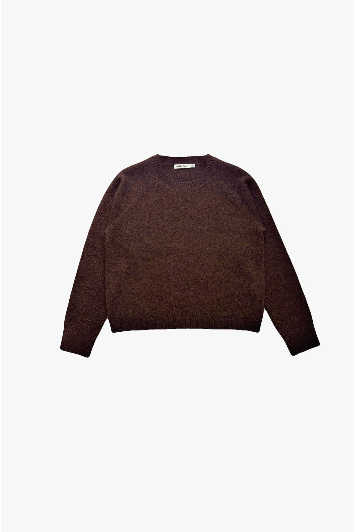 Nello June Nello Crewneck Sweater - Chocolate Brown - Image 6 of 6