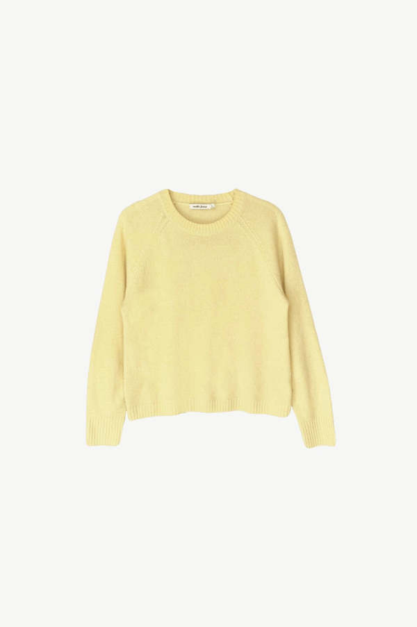 Nello June Nello Crewneck Sweater - Butter Yellow