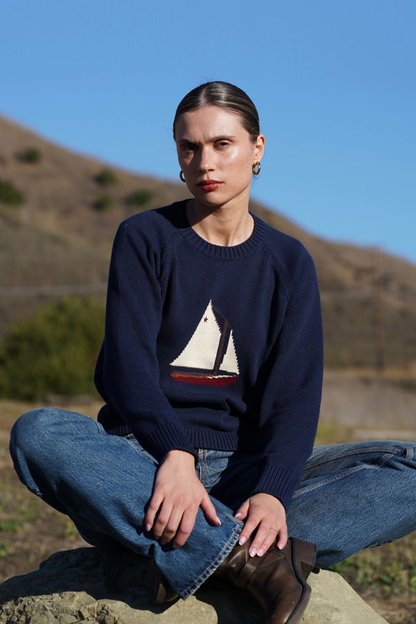 Nello June Sailboat Sweater