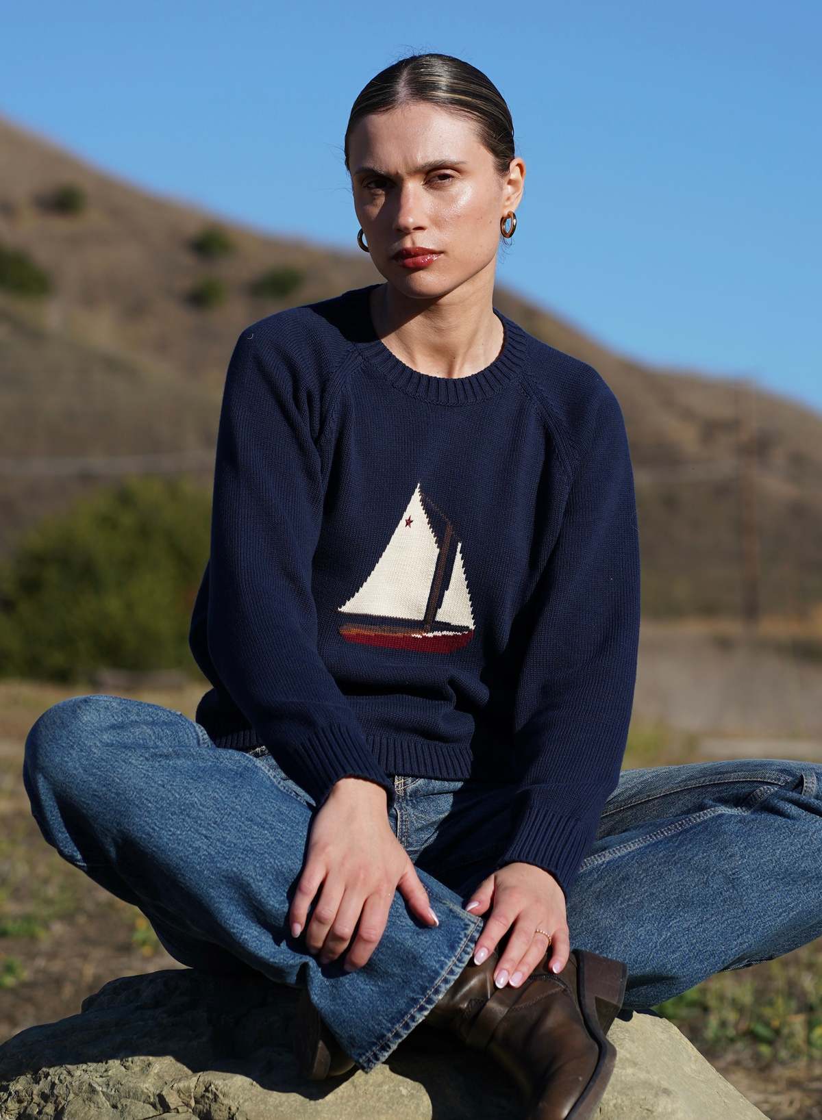 Nello June Sailboat Sweater - Image 1 of 7