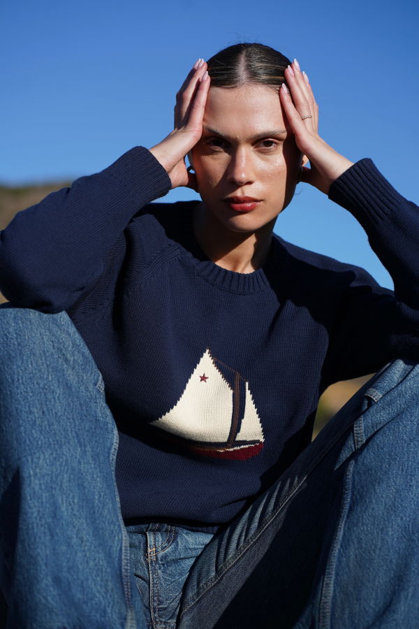 Nello June Sailboat Sweater