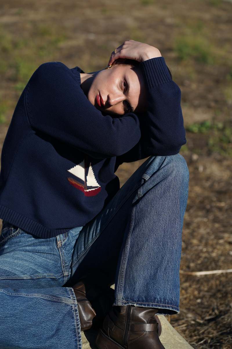 Nello June Sailboat Sweater