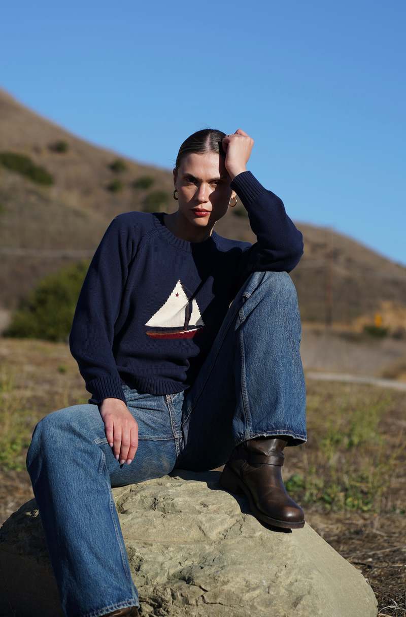 Nello June Sailboat Sweater
