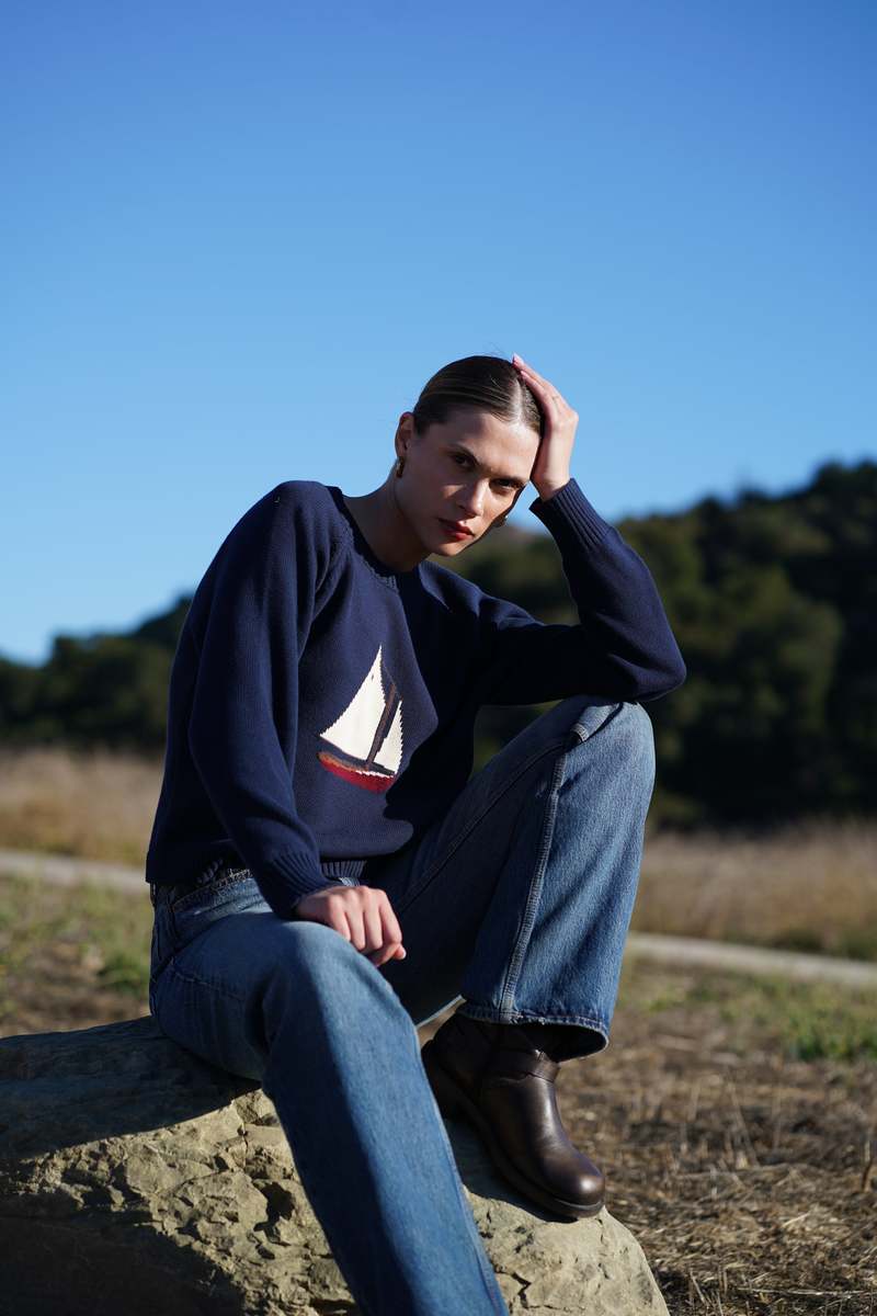 Nello June Sailboat Sweater