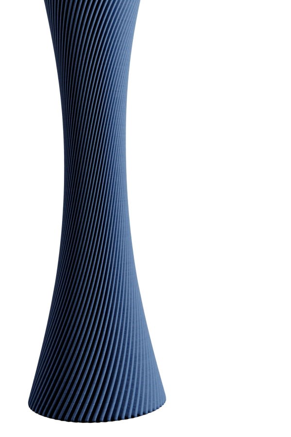 Modernized Pottery Spiral Rose Vase