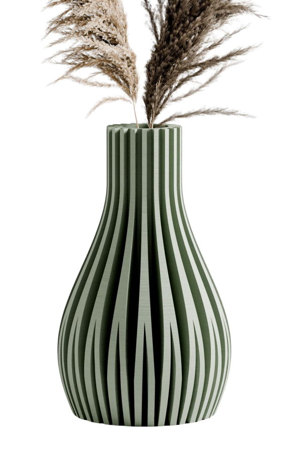 Modernized Pottery Willow Vase
