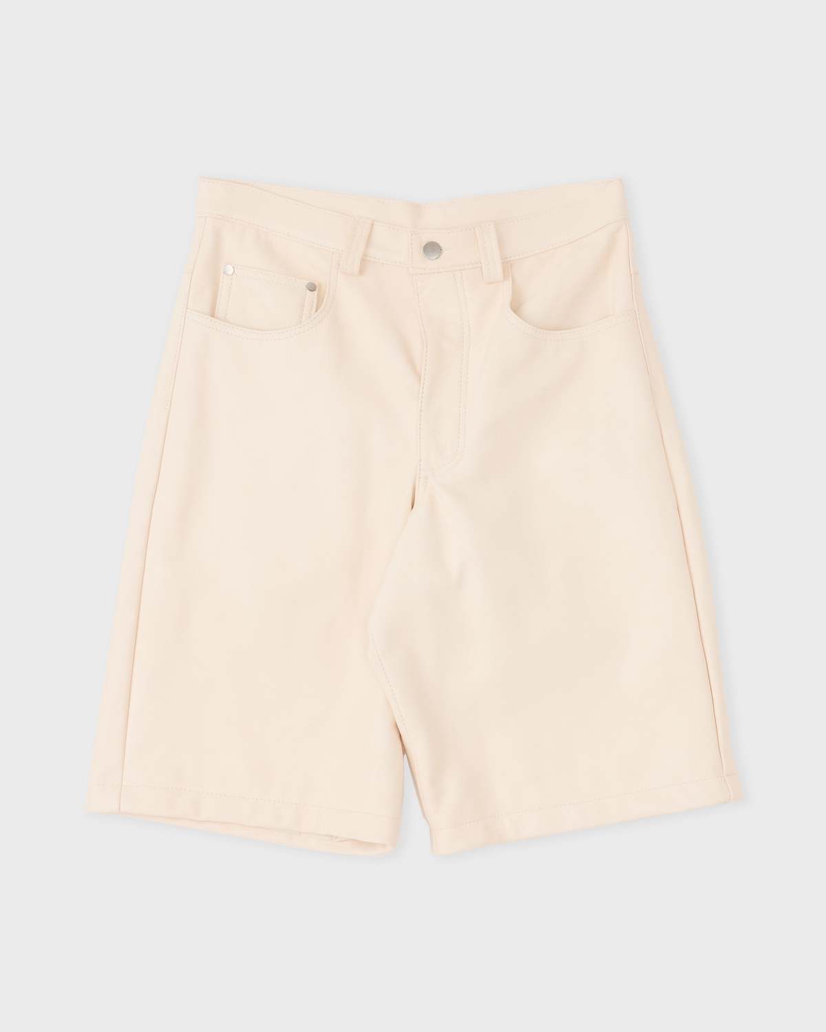 Colbo Big Pocket Leather Shorts - Image 2 of 5