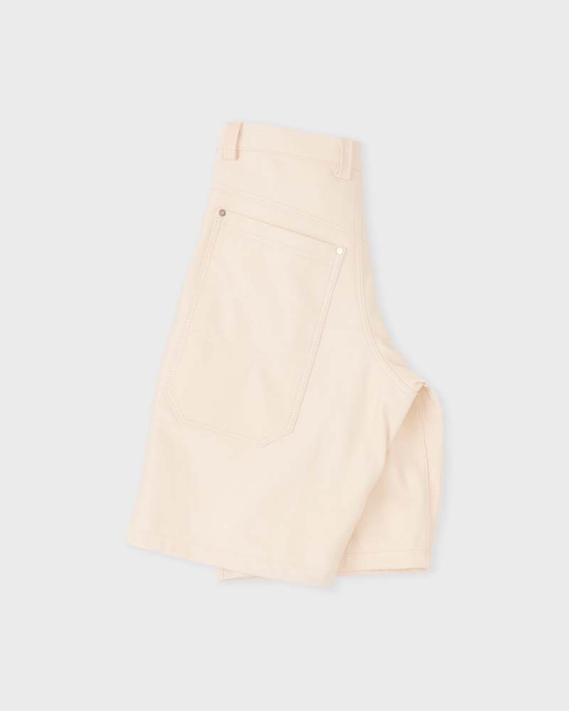 Colbo Big Pocket Leather Shorts