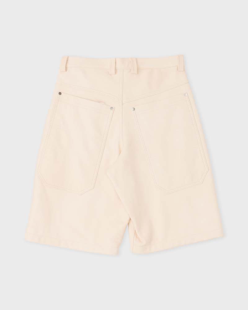 Colbo Big Pocket Leather Shorts
