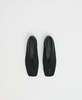 Mansur Gavriel Contorno Square V Flat - Black - Thumbnail 4