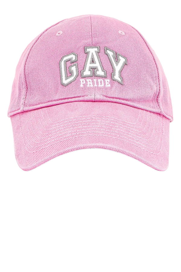 Balenciaga Gay Pride Cap - Light Pink