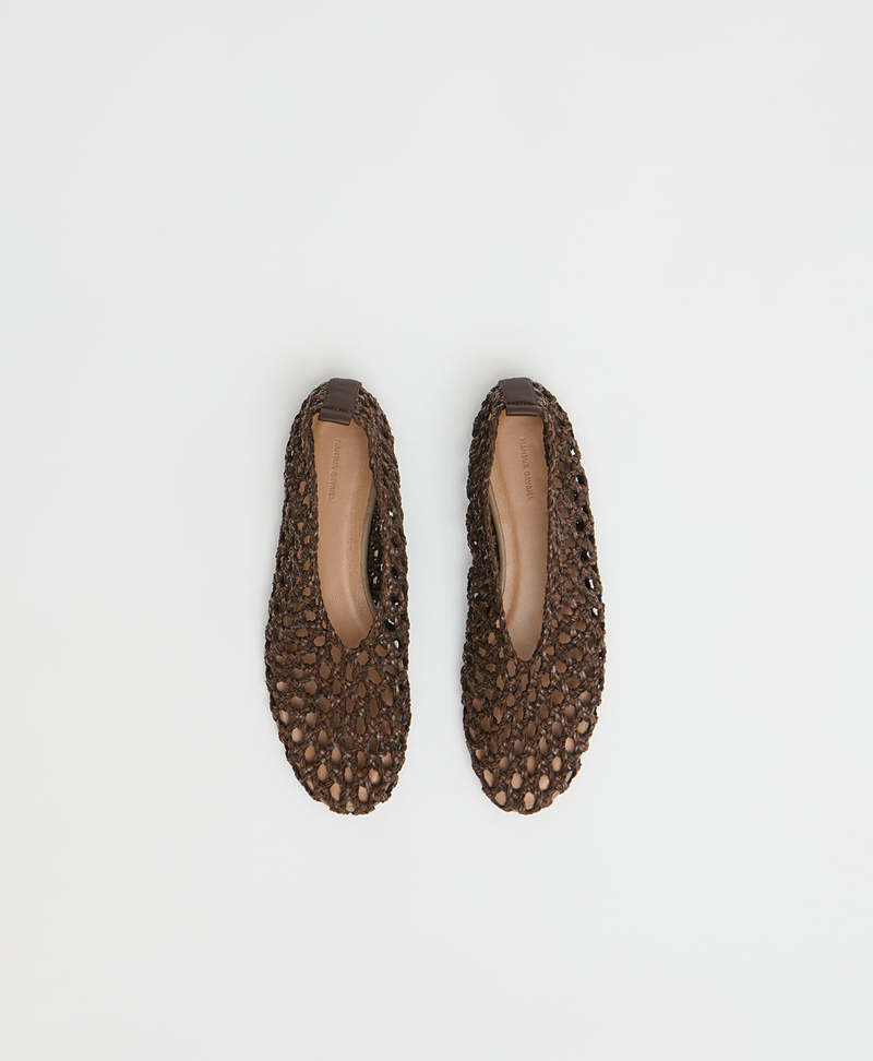 Mansur Gavriel Woven Ballerina