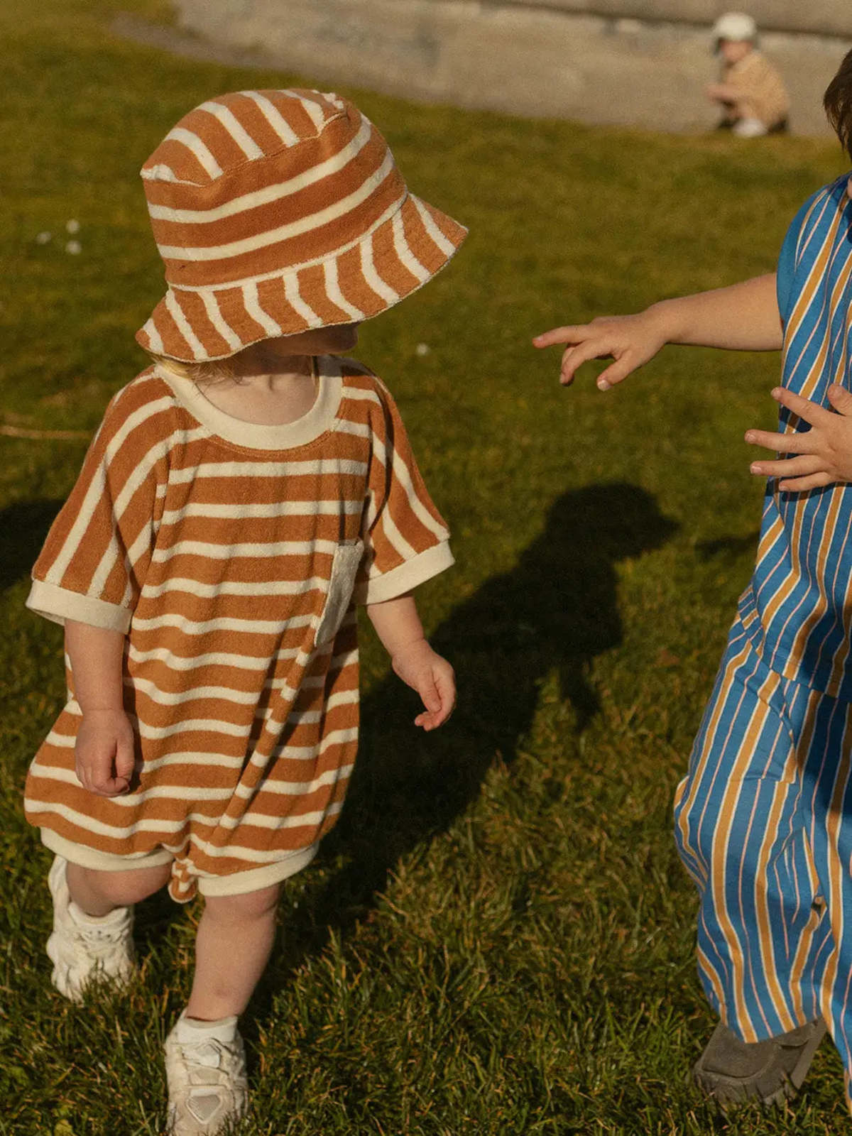 KIDS Winnie + Crew Callie Romper - Image 1 of 2