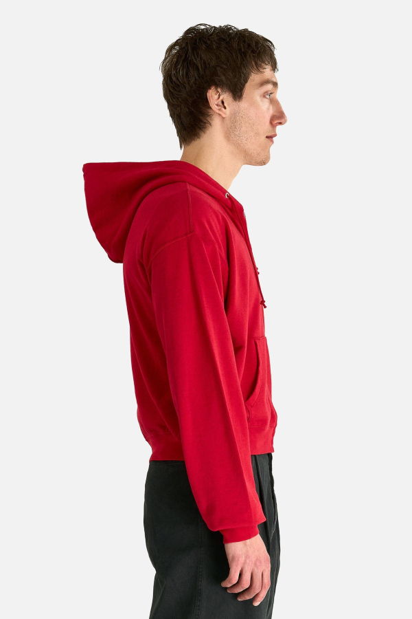 Auralee High Twist Light Sweat Zip Parka