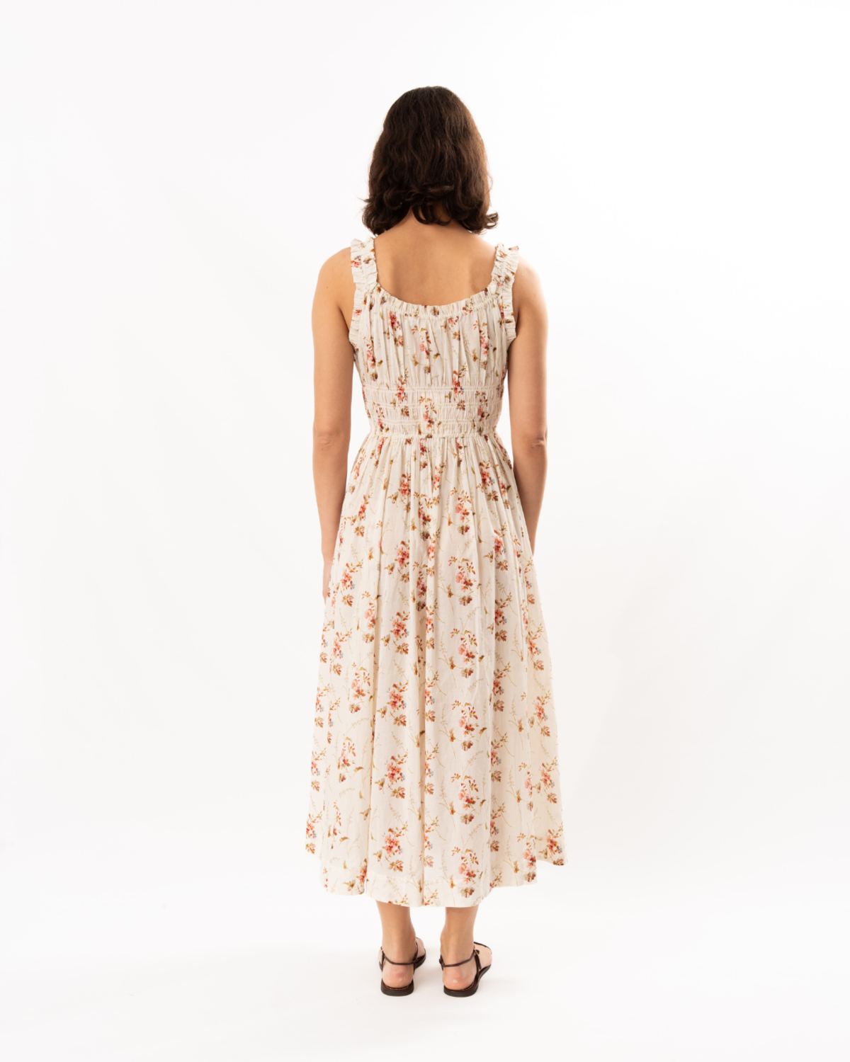 DÔEN Emmaretta Dress - Blanc Prairie Rose - Image 2 of 7