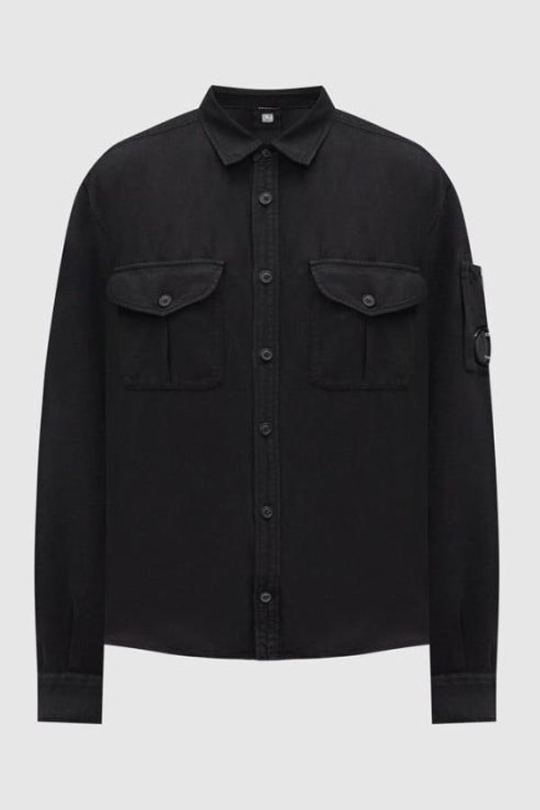 C.P. Company Long Top Shirt - Black
