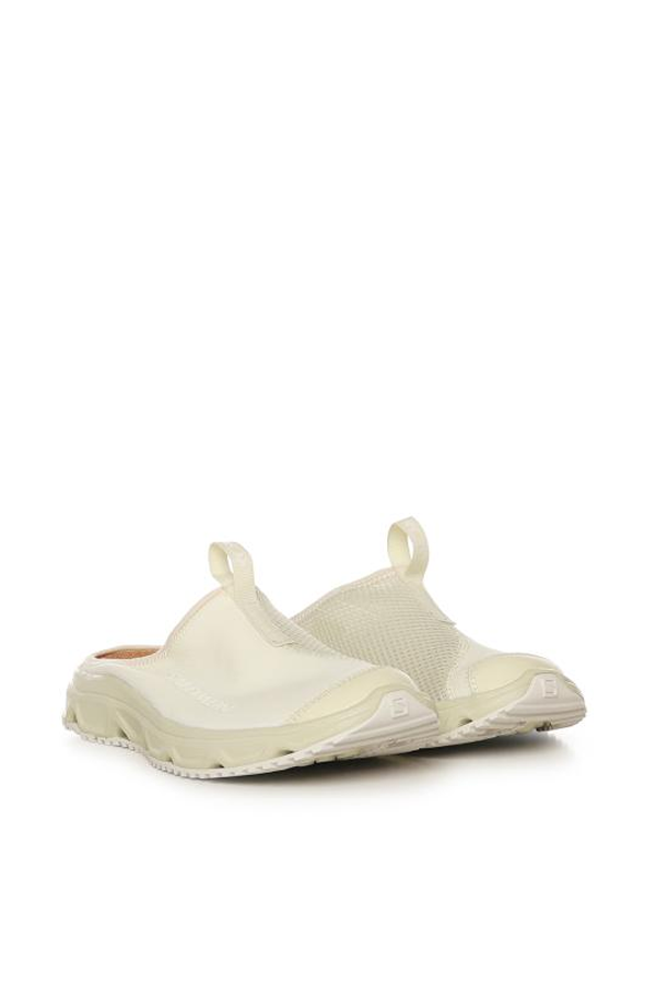 SALOMON Mule/Slippers - Vanillaice Asparagus White