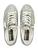 Golden Goose Glitter Super-Star Sneakers - Platinum/Green - Thumbnail 2