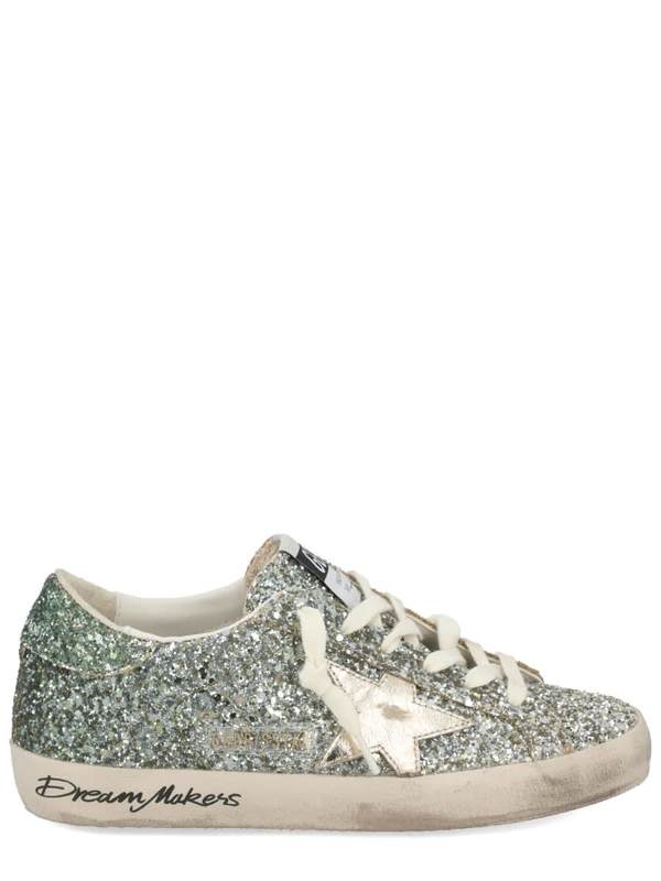Golden Goose Superstar Sneaker - Silver