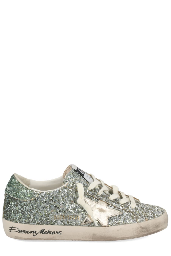 Golden Goose Superstar Sneaker - Silver