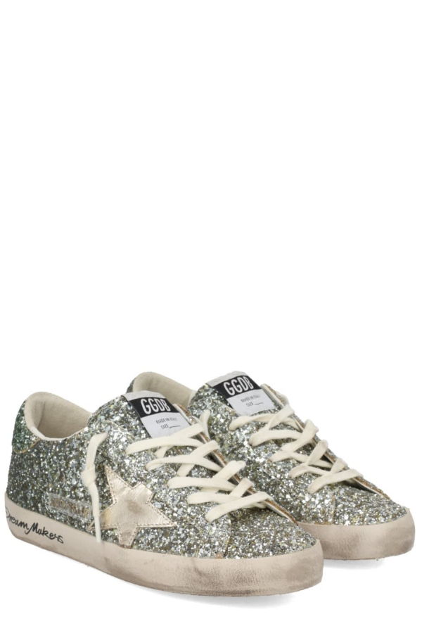 Golden Goose Superstar Sneaker - Silver