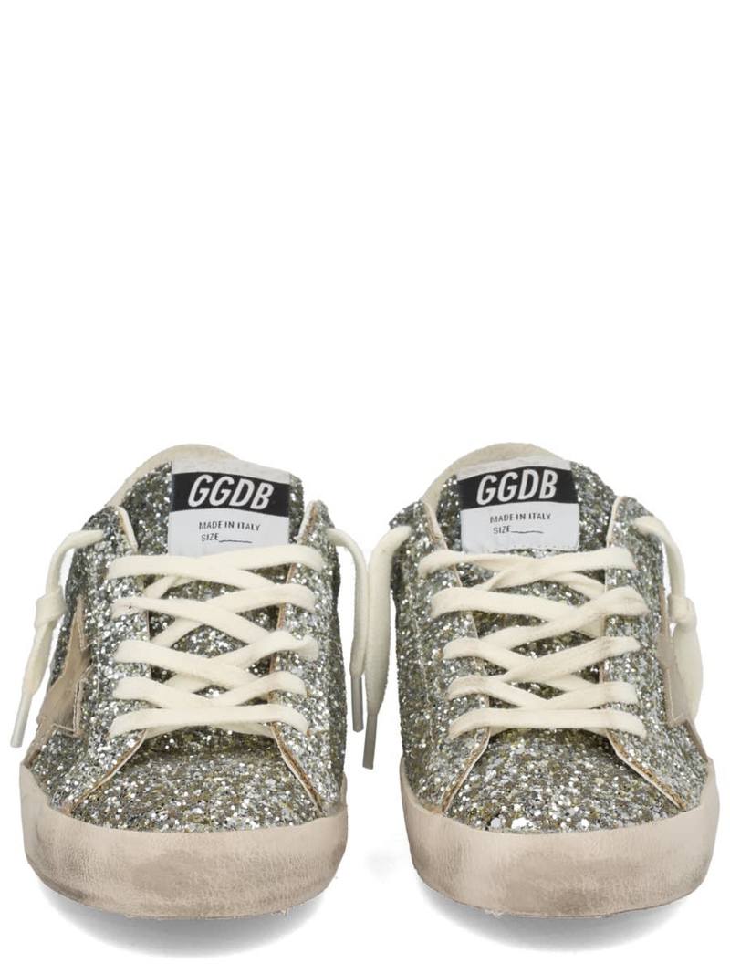 Golden Goose Superstar Sneaker - Silver