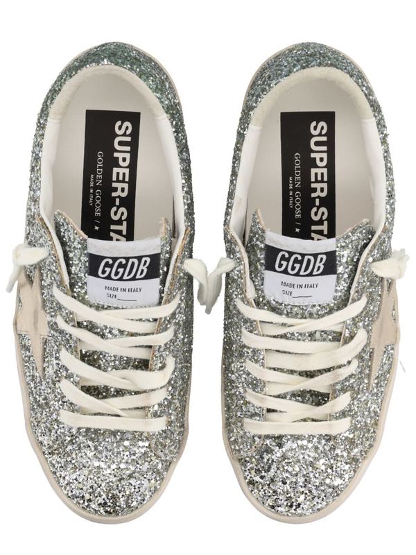 Golden Goose Superstar Sneaker - Silver