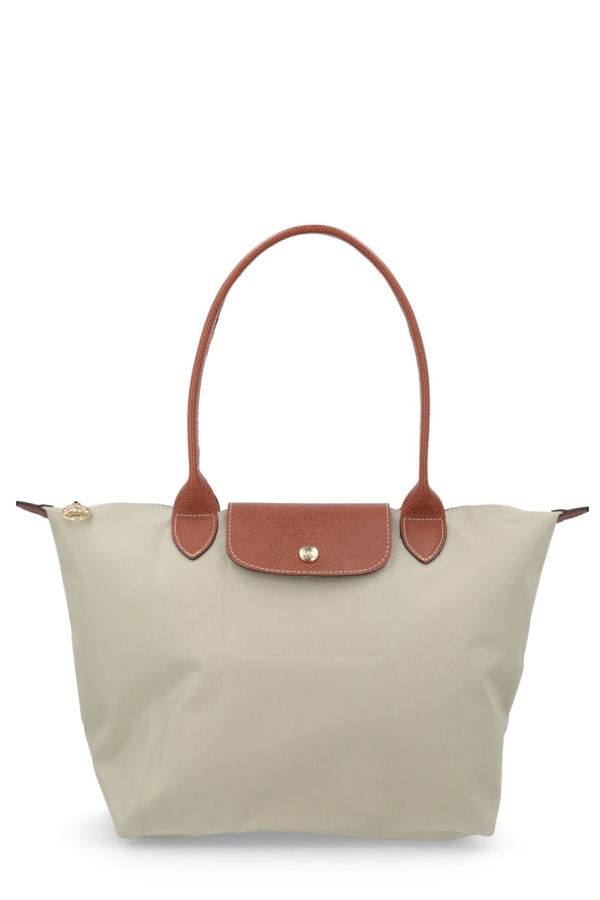 Longchamp Le Pliage Medium Shoulder Bag - Gray