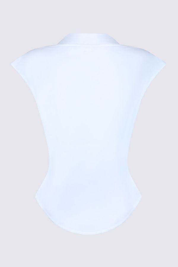 Alaia Cotton T-Shirt - White