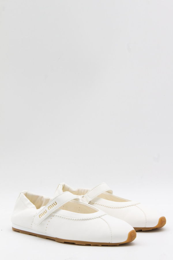MIU MIU Flats - Ivory
