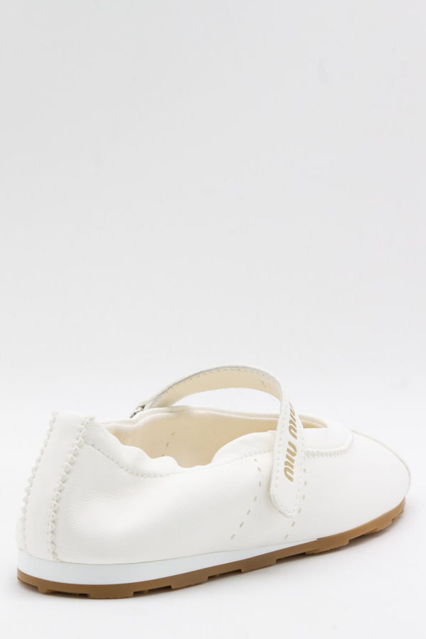 MIU MIU Flats - Ivory