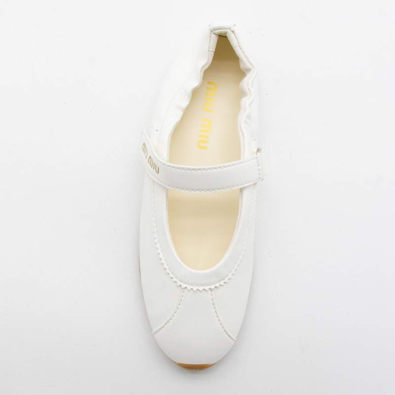 MIU MIU Flats - Ivory