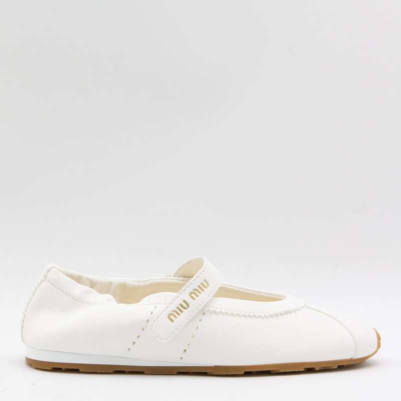 MIU MIU Flats - Ivory