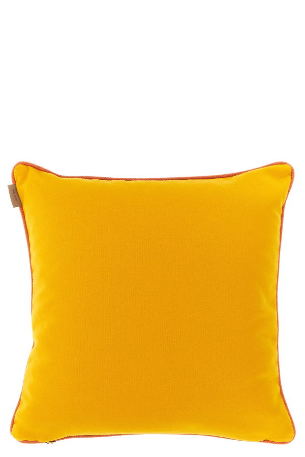 Etro Spunga Logo Cushion - Orange