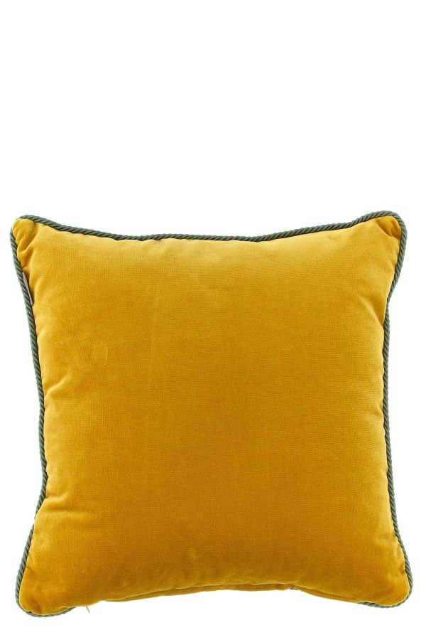 Etro New Somerset Velvet Cushion - Yellow