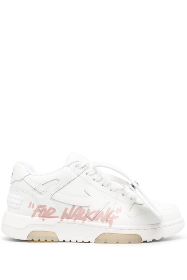 Off-White Out Of Office Leather Sneakers