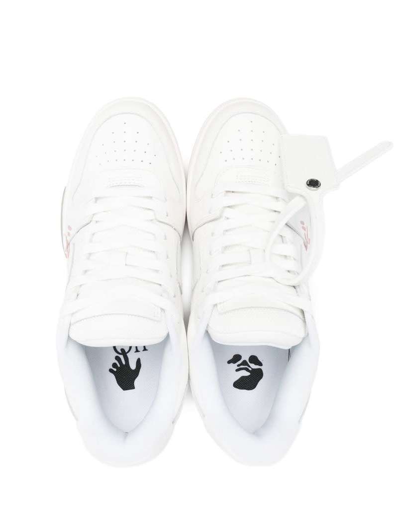 Off-White Out Of Office Leather Sneakers