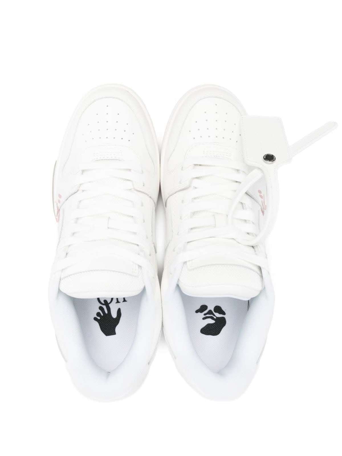 Off-White Out Of Office Leather Sneakers - Image 4 of 5