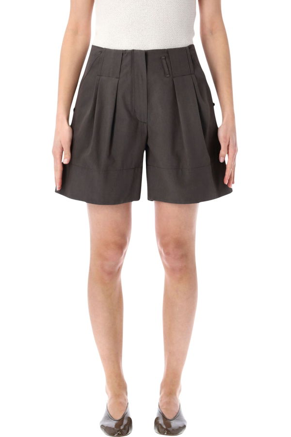 LOW CLASSIC Cotton Short - Charcoal