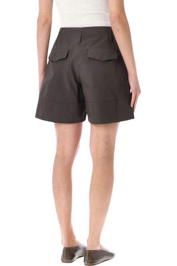 LOW CLASSIC Cotton Short - Charcoal
