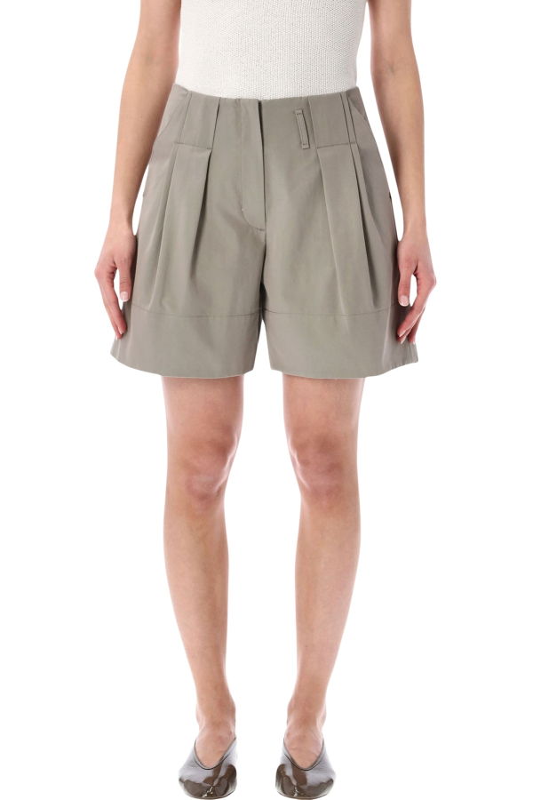 LOW CLASSIC Cotton Short - Khaki