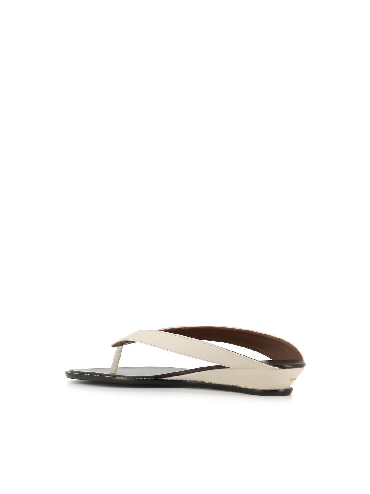 Giuseppe Zanotti Nour Flip-Flops - Bianca - Image 4 of 5