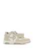 Off-White Two-Tone Leather Out Of Office Sneakers - Whitebeige - Thumbnail 2