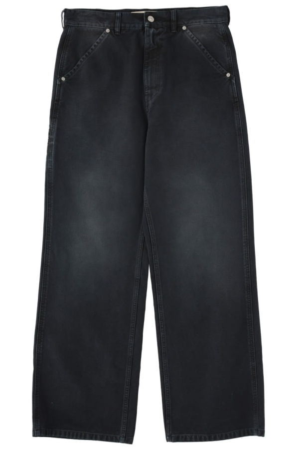 Marni Jeans Con Applicazione Logo - Black
